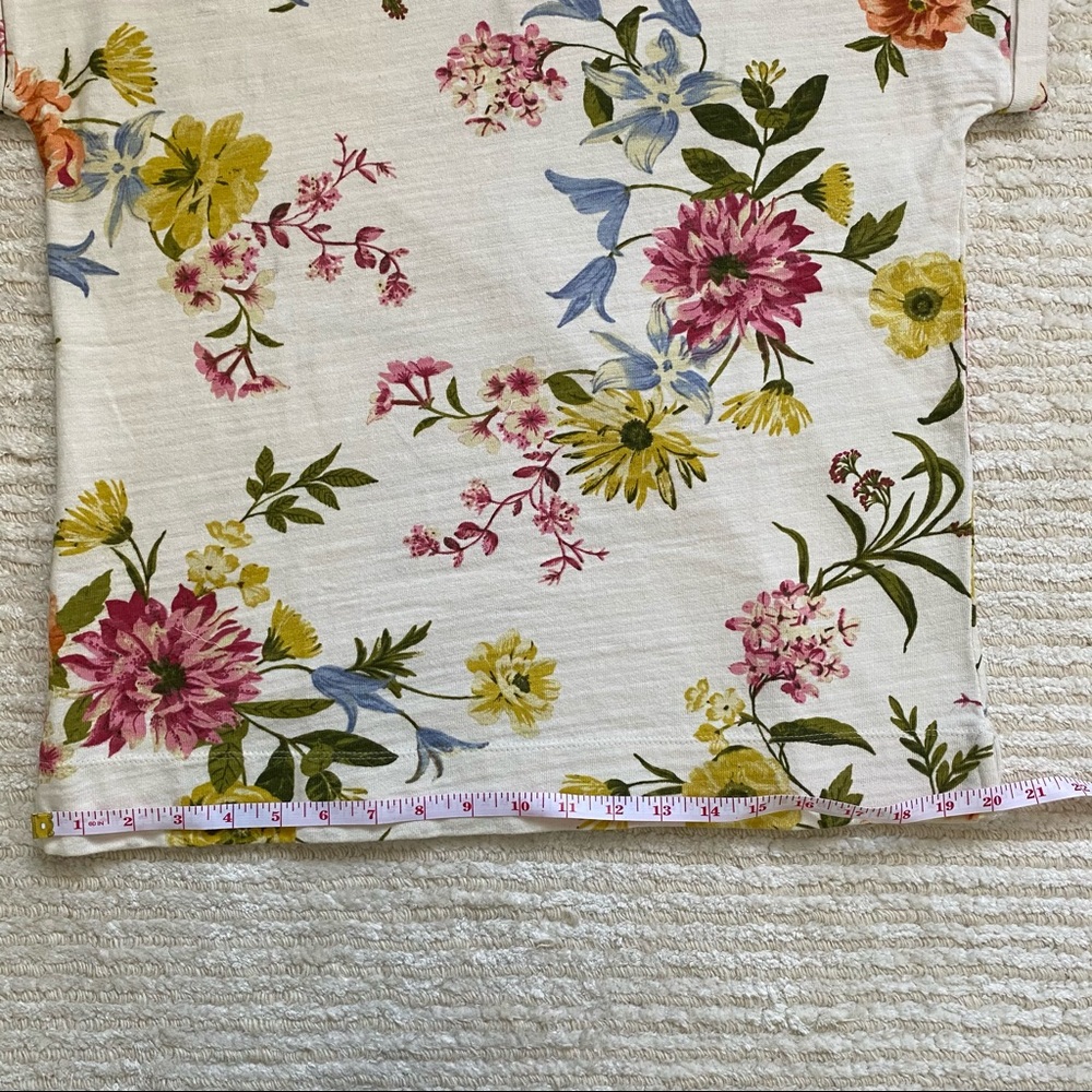 NWT Loft garden sweatshirt tee - Picture 11 of 13